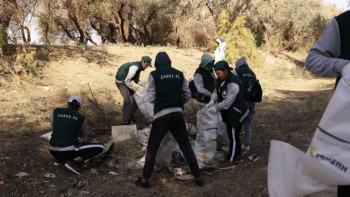 Фотография к новости: «Жасыл ел» жастар жасағы жұмысын бастайды
