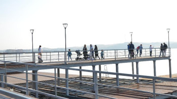 Фотография к новости: Жаңарған жағалау көкшеліктердің сүйікті демалыс орнына айналды