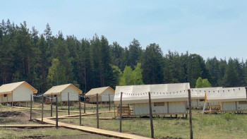 Фотография к новости: Ақмола облысында экотуризмнің жаңа түрі – глэмпинг дамытылады