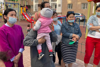 Фотография к новости: Елордада құрылыс компаниясының жауапсыздығы тұрғындарды ашуландырды