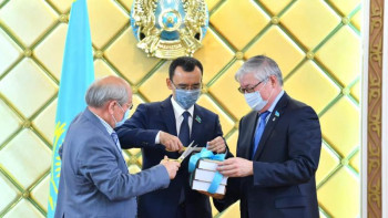 Фотография к новости: Әшімбаев: Ортақ тарихи таным – біртұтас ұлттық сана қалыптастырады