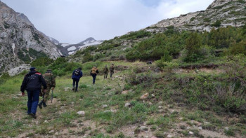 Фотография к новости: ТЖМ: Табылған үш турист эвакуацияланды