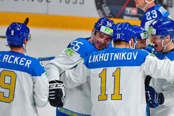 Фотография к новости: Хоккей: Қазақстан әлем чемпионатында өз тобында бірінші орынға көтерілді