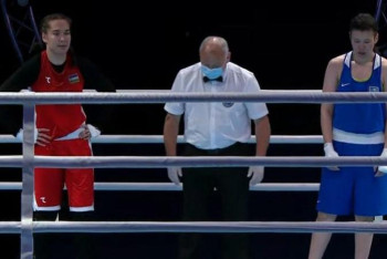 Фотография к новости: Азия чемпионаты. Қазақстан жетінші алтынға ие болды 