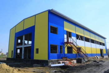 Фотография к новости: Қостанай облысының ауылында 350 адамдық спорт кешені салынуда