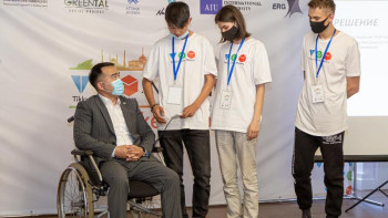 Фотография к новости: Елордада жас өнертапқыштардың мейкатоны өтті