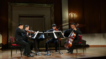 Фотография к новости: Жұбанова атындағы ішекті аспаптар квартетінің концерті өтті