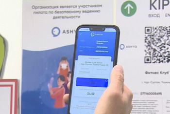 Фотография к новости: «ASHYQ» жобасы арқылы қызыл мәртебесі бар 551 тұрғын анықталды