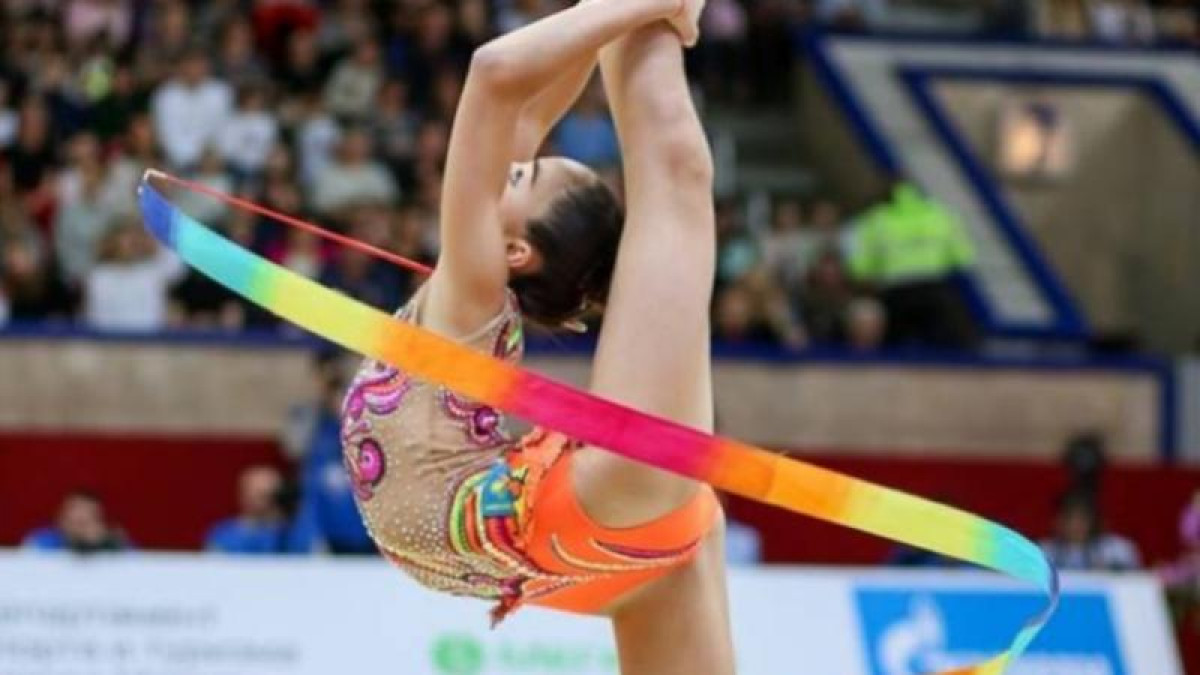 Алина Әділханова көркем гимнастикадан Азия чемпионатында екі күміс алды