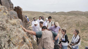 Фотография к новости: «Арқарлы» петроглифтері мемлекет қорғауына алынатын болды