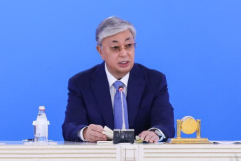 Фотография к новости: Тоқаев Ақордаға шетелдік инвесторларды жинап алды