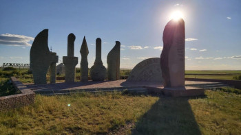 Фотография к новости: Нұр-Сұлтаннан Жидебайға дейін. Салт аттылар алғашқы 100 шақырымды жүрді