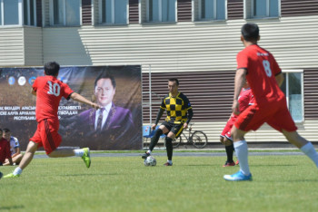 Фотография к новости: Талдықорғанда футболдан Бейсен Құранбекті еске алуға арналған турнир өтті