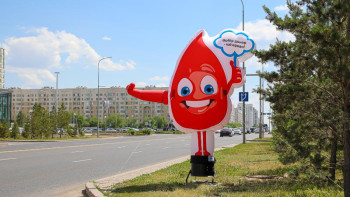 Фотография к новости: Қан тапсырыңыз, жер бетіндегі өмір тіршілігі жалғассын! – Елордада акция өтті