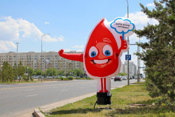 Фотография к новости: Қан тапсырыңыз, жер бетіндегі өмір тіршілігі жалғассын! – Елордада акция өтті