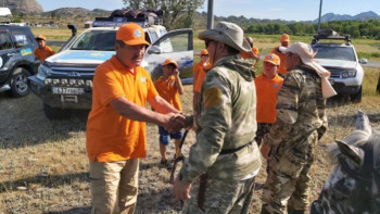 Фотография к новости: Нұр-Сұлтаннан Жидебайға дейін. Салт аттылар авто-экспедиция мүшелерімен кездесті