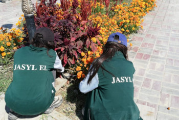 Фотография к новости: Павлодар облысында екі мыңнан астам «Жасыл ел» сарбазы жұмысқа кірісті
