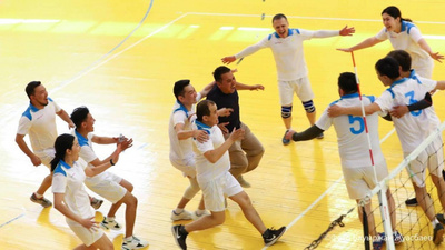 Волейболдан журналистер біріншілігінде Қазақпарат жеңіске жетті 