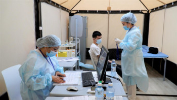 Фотография к новости: Павлодарлық кәсіпкерлер халықты екпе салдыртуға шақырды