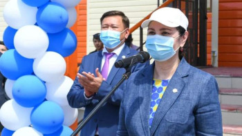 Фотография к новости: Астана күніне орай Жалағаш кентіне газ беріліп, жаңа жабық бассейн кешені ашылды 