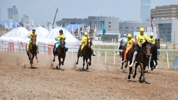 Фотография к новости: Қостанай жылқысы. Тұңғыш бәйгенің тұңғыш жеңімпазы анықталды