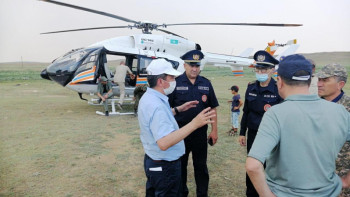 Фотография к новости: Ұлытау ауданындағы өрт. Жағдай тұрақталды