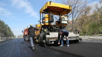 Фотография к новости: Биыл Қостанай облысында 227 шақырым жол жөнделеді