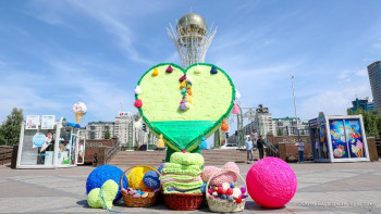 Фотография к новости: Елордада ерекше арт-нысан пайда болды