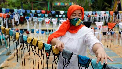 COVID-19: Индонезияда бір күнде 40 мыңнан аса жағдай тіркелді