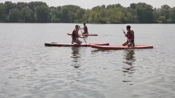Фотография к новости: Ішкі туризм: Павлодар облысында сапбординг дамуда