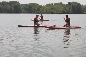 Фотография к новости: Ішкі туризм: Павлодар облысында сапбординг дамуда