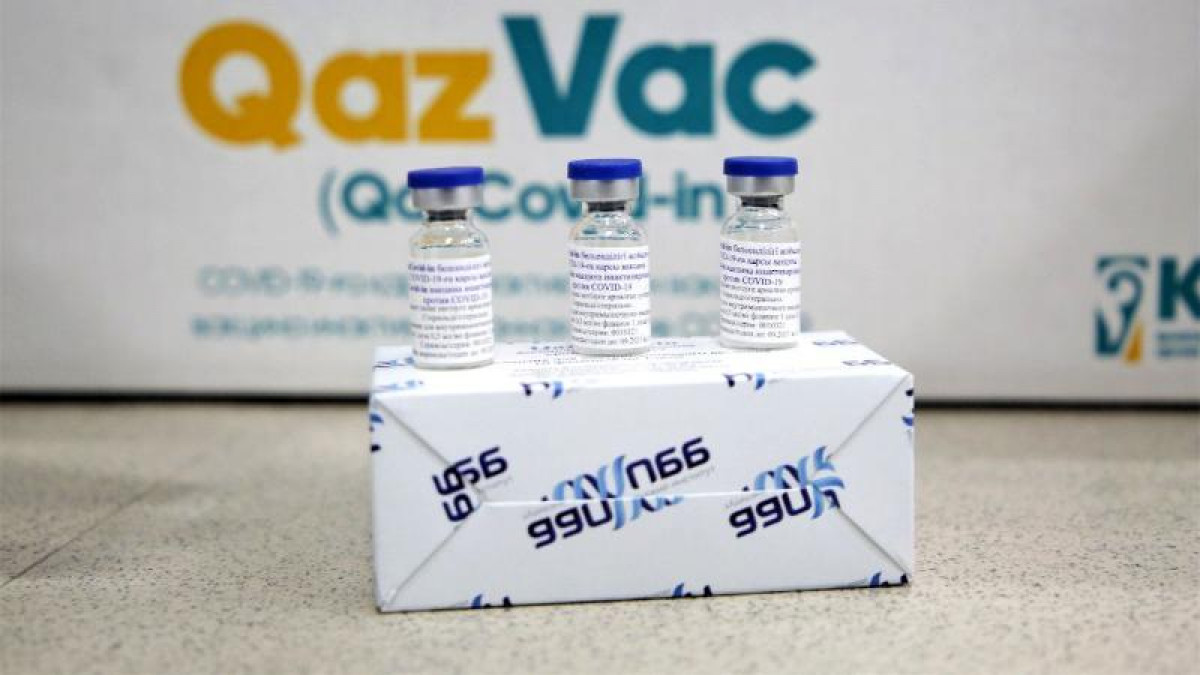 Жамбылда өндірілген «QazVac» вакцинасының 50 мың дозасы еліміздің барлық өңіріне жеткізілді