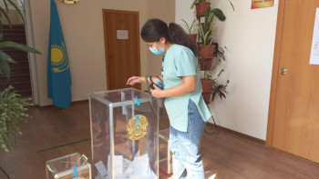 Фотография к новости: Қарағанды облысында сайлау белсенді өтіп жатыр – сайлау комиссиясы