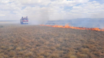 Фотография к новости: Шілде айында Қарағанды облысында 7 ірі өрт болды