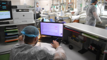 Фотография к новости: СOVID-19: Инфекциялық төсек-орындардың жартысынан көбі толы