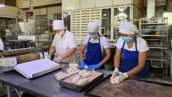 Фотография к новости: Көкшетауда кәсіпорын қызметкерлерінің 90%-ы вакцина алды