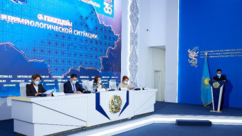 Фотография к новости: СOVID-19: Елордада күн сайын 300 адам ауруханаға түседі