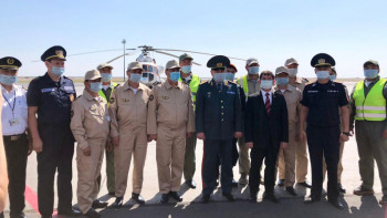 Фотография к новости: Түркиядағы өртті сөндіруге аттанған қазақстандық құтқарушылар елге оралды