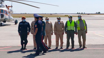 Фотография к новости: Түркия елшісі қазақстандық құтқарушыларға алғысын айтты