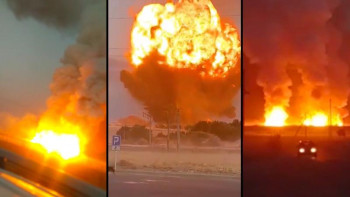 Фотография к новости: Жамбылдағы жарылыс: Министр апатқа не себеп болуы мүмкін екенін айтты