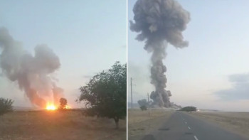 Фотография к новости: Жамбылдағы жарылыс: Өрт сөндіруші оқиғаның қалай болғанын айтып берді