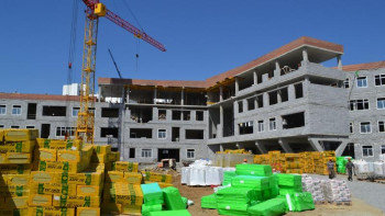 Фотография к новости: Жамбылдағы жарылыс. Жібек жолы ауылында 150 орындық жаңа мектеп салынады