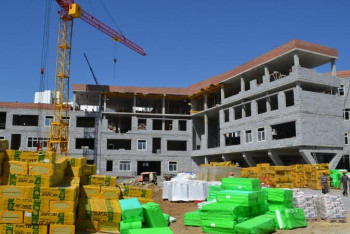 Фотография к новости: Жамбылдағы жарылыс. Жібек жолы ауылында 150 орындық жаңа мектеп салынады