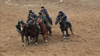 Фотография к новости: Қазақ көкпары Еуропаның тағы бір елінде дәріптеледі