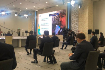 Фотография к новости: Балаева Ұлттық жоба аясында жүзеге асырылған жобалар туралы айтты