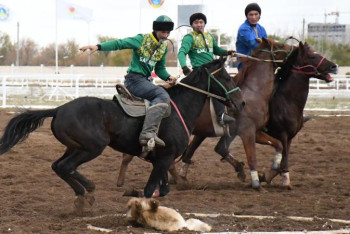 Фотография к новости: Ұлы дала рухы. Үздік көкпар командасы анықталды