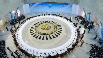 Фотография к новости: Съездің адамдар арасындағы бейбітшілікті сақтауға ықпалы зор – Израиль архиепископы