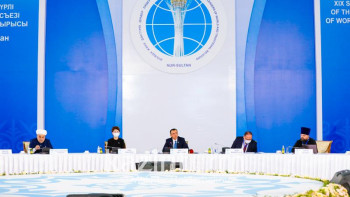 Фотография к новости: Біз бейбітшілік пен конфессияаралық диалогтың өзіндік моделін қалыптастыра алдық – Әшімбаев