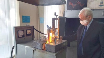 Фотография к новости: Қазақстандық ғалым металлургия саласында ғылыми жаңалық ашқан