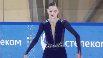 Фотография к новости: Денис Тен мемориалында қысқа бағдарламада беларусь мәнерлеп сырғанаушы жеңіске жетті